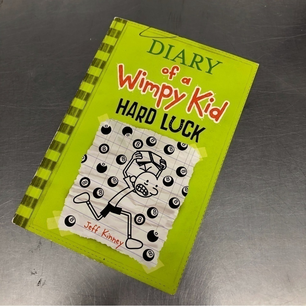 Diary of the Wimpy Kid: Hard Luck by: Jeff Kinney, paperback book